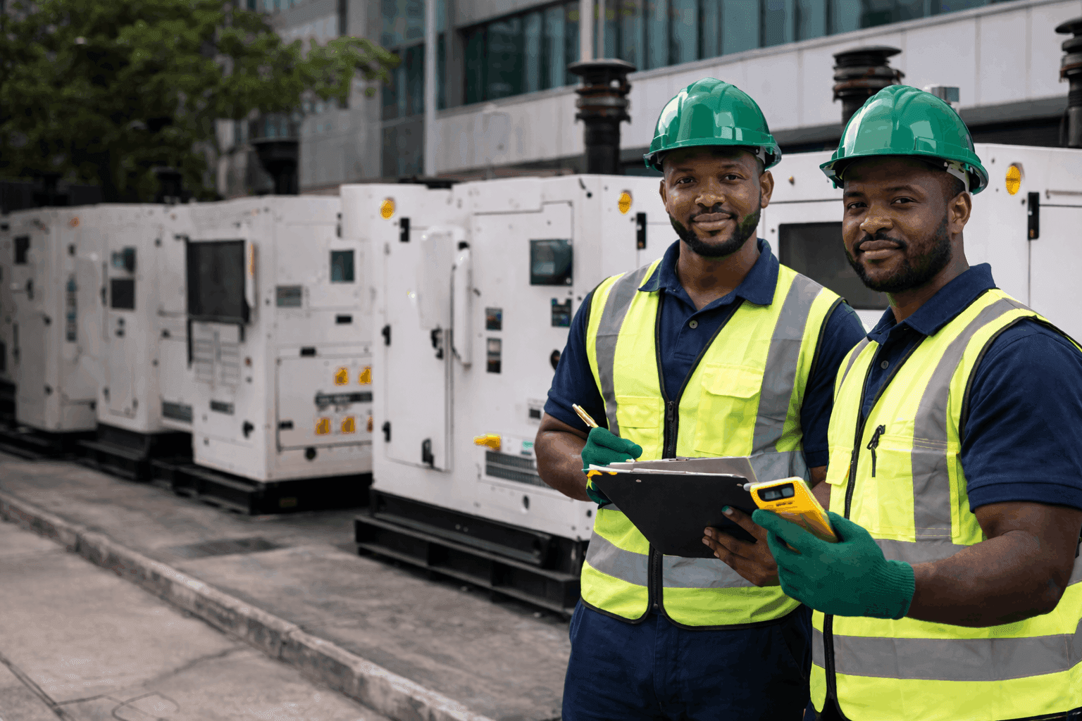 Power management worker supporting building operations